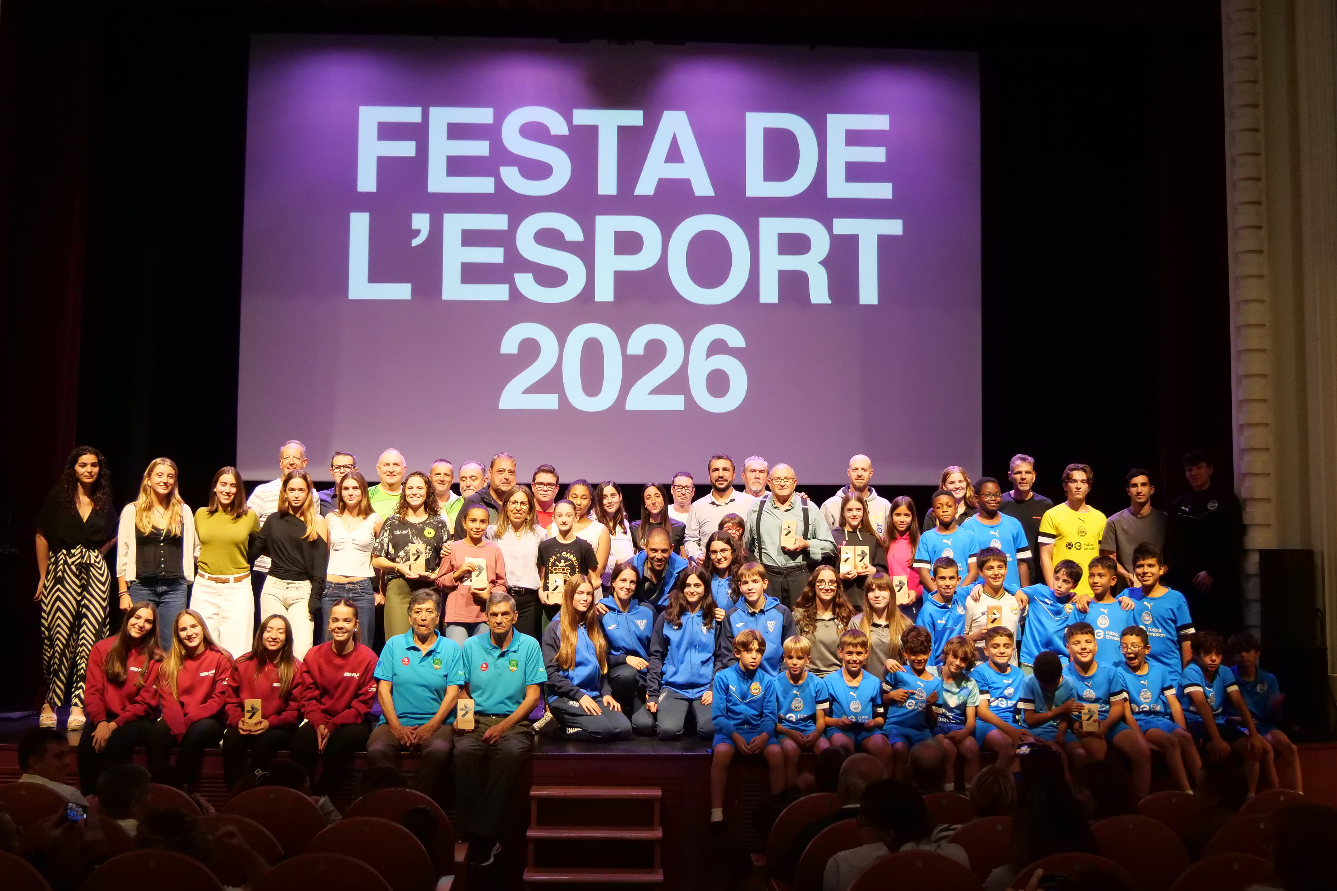La Festa de l'Esport Rodenc 2026 reconeix 27 esportistes i entitats esportives del municipi