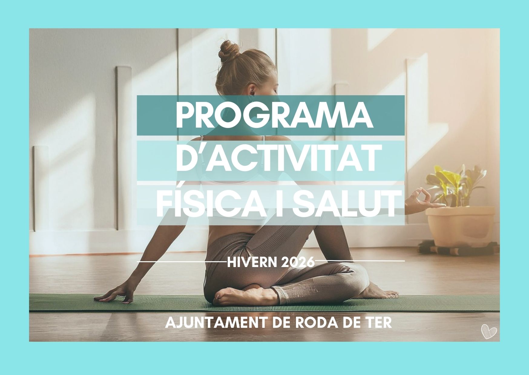 S??obren les inscripcions per al programa d??Activitat Física i Salut d??Hivern 2026