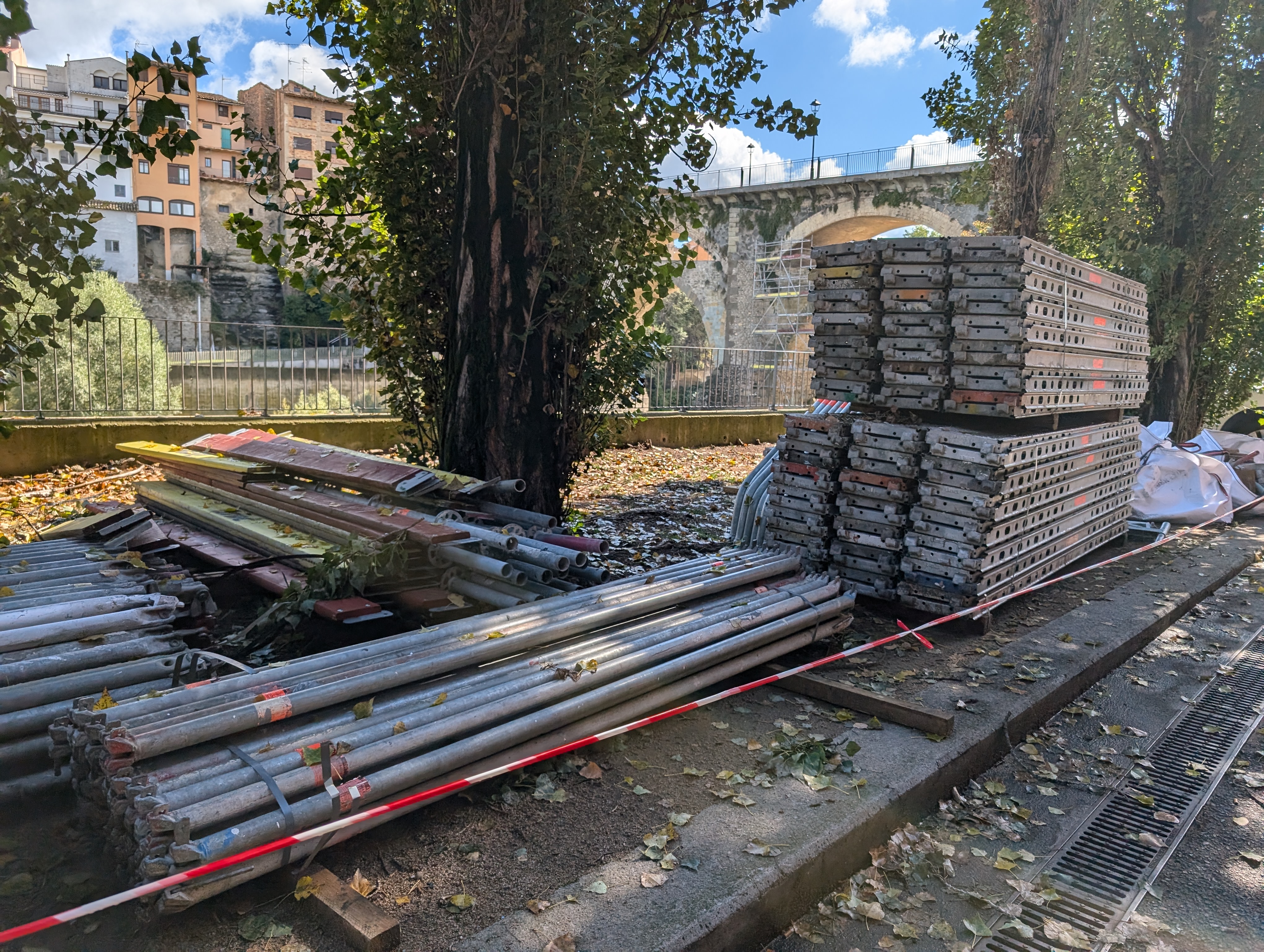 S'inicia la rehabilitació del Pont Vell de Roda de Ter