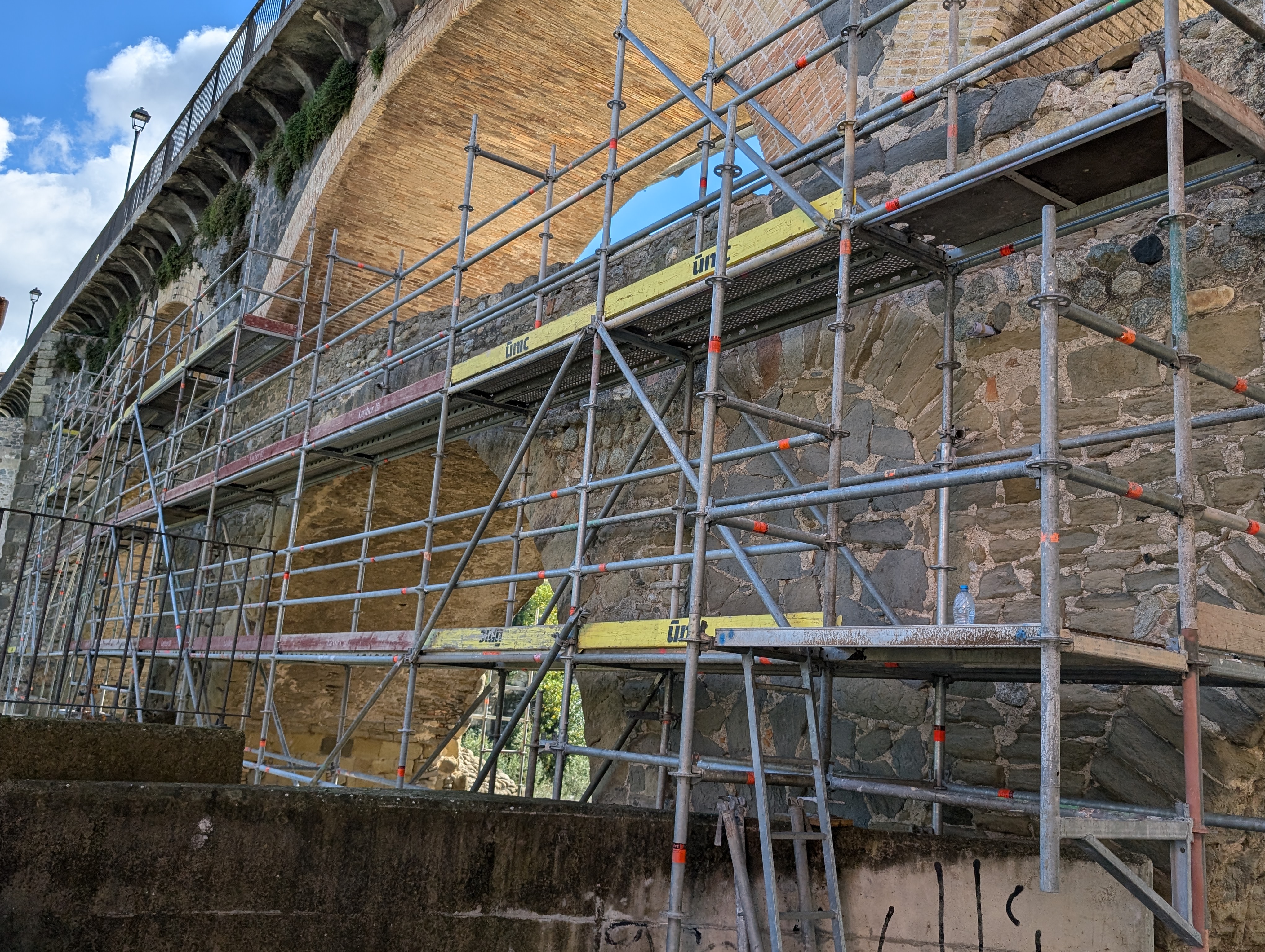 S'inicia la rehabilitació del Pont Vell de Roda de Ter