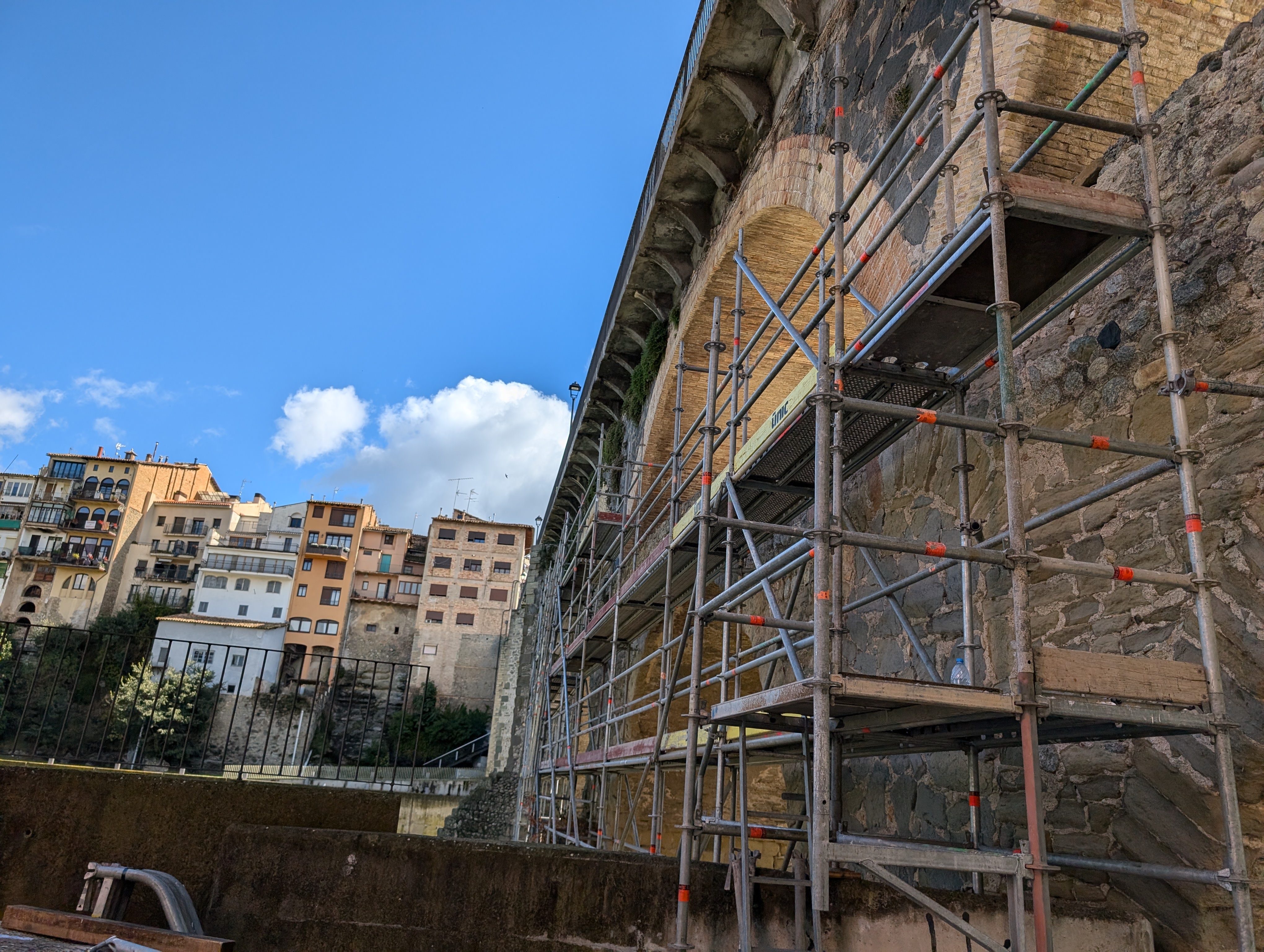S'inicia la rehabilitació del Pont Vell de Roda de Ter
