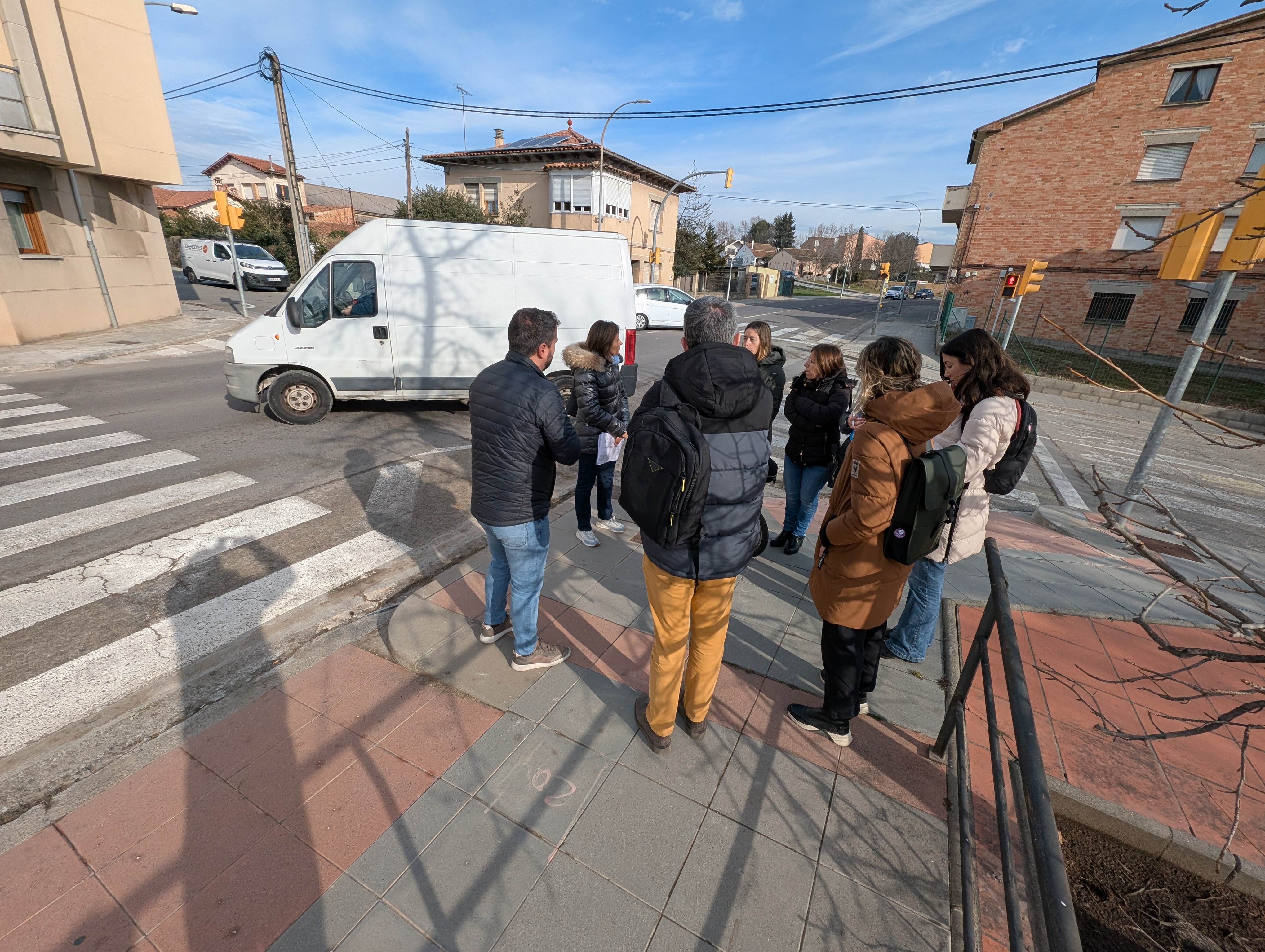 La Generalitat inicia els treballs per pacificar el trànsit a la travessera de Roda de Ter