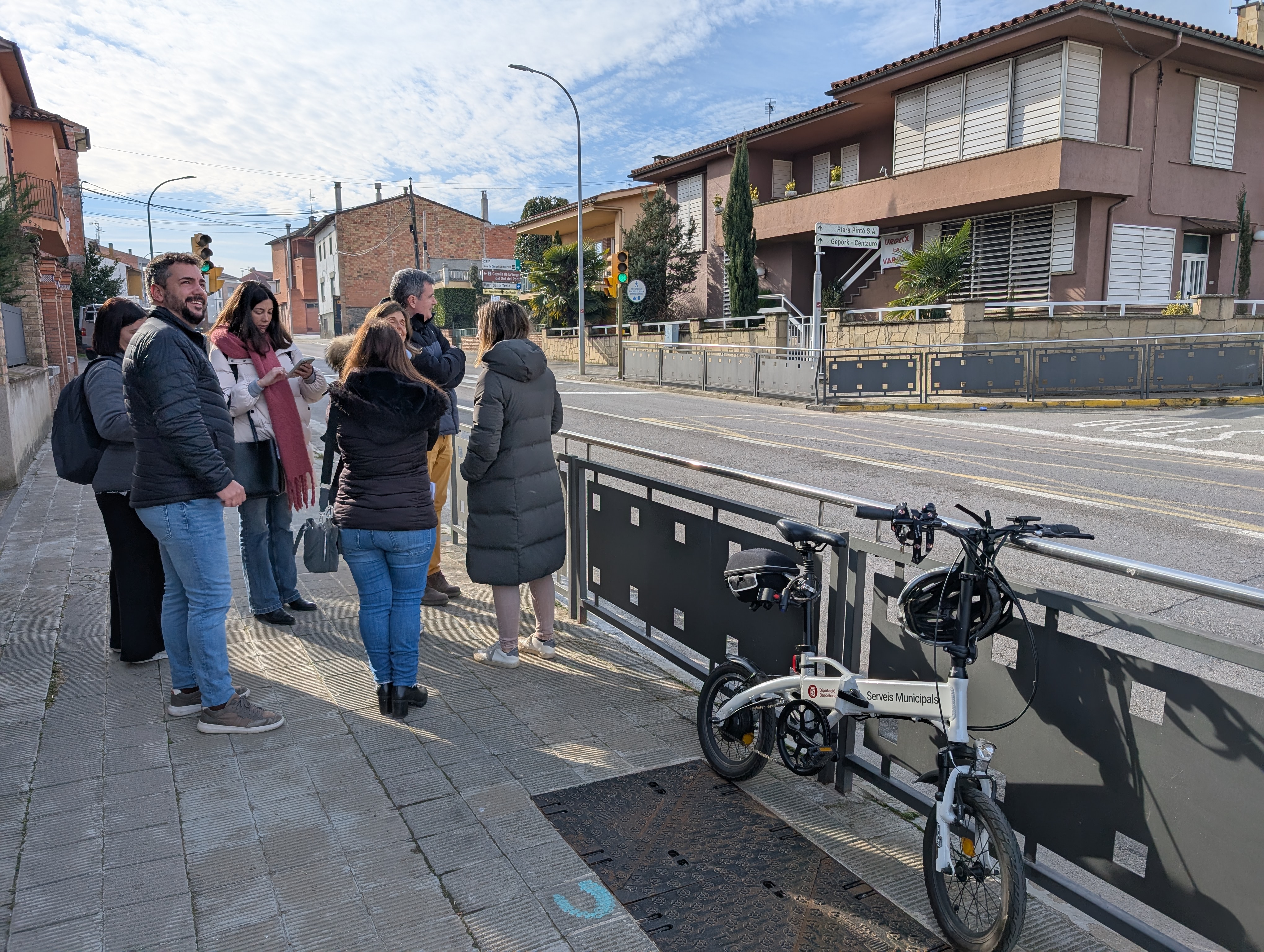 La Generalitat inicia els treballs per pacificar el trànsit a la travessera de Roda de Ter