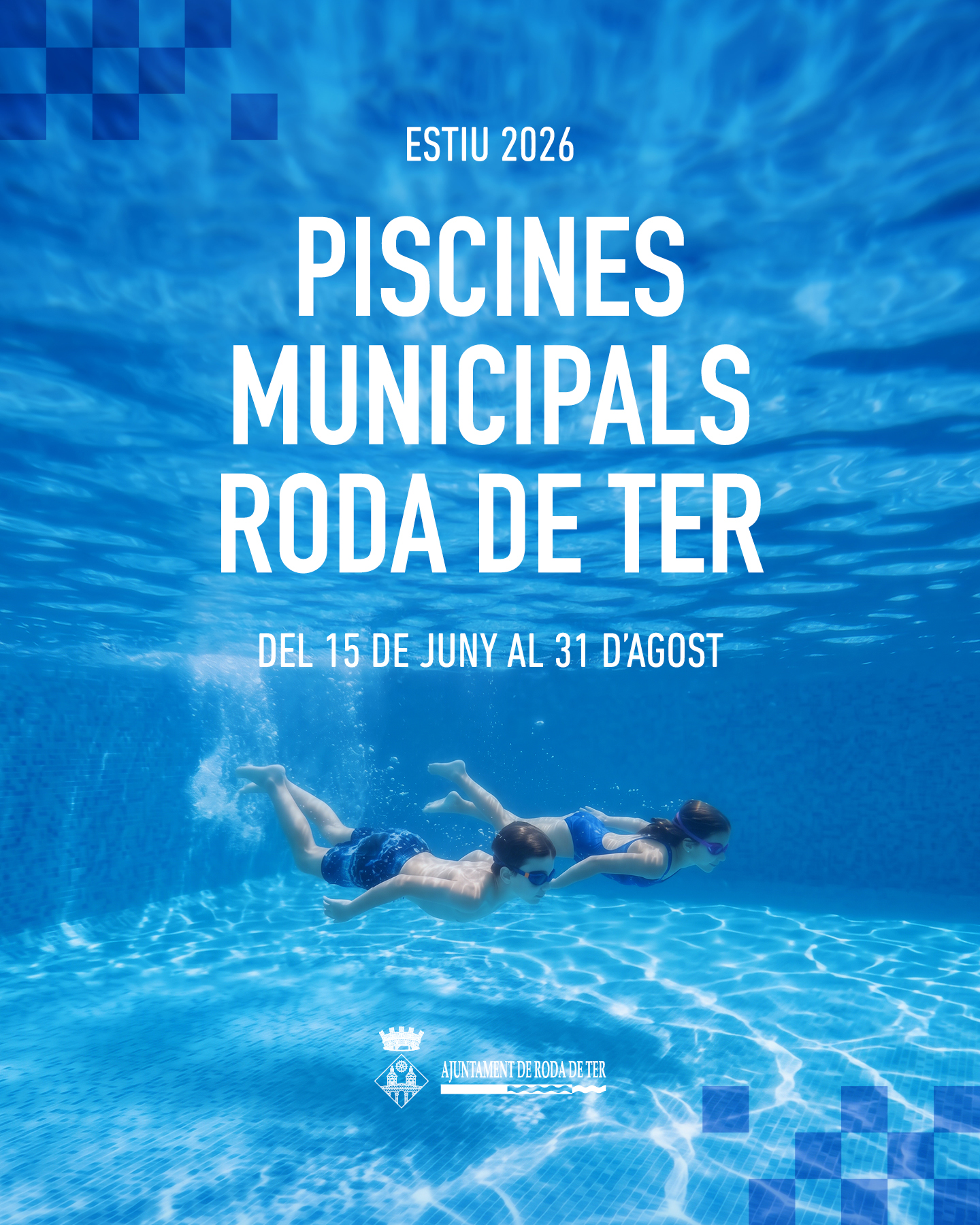 Piscines municipals de Roda de Ter - Estiu 2026