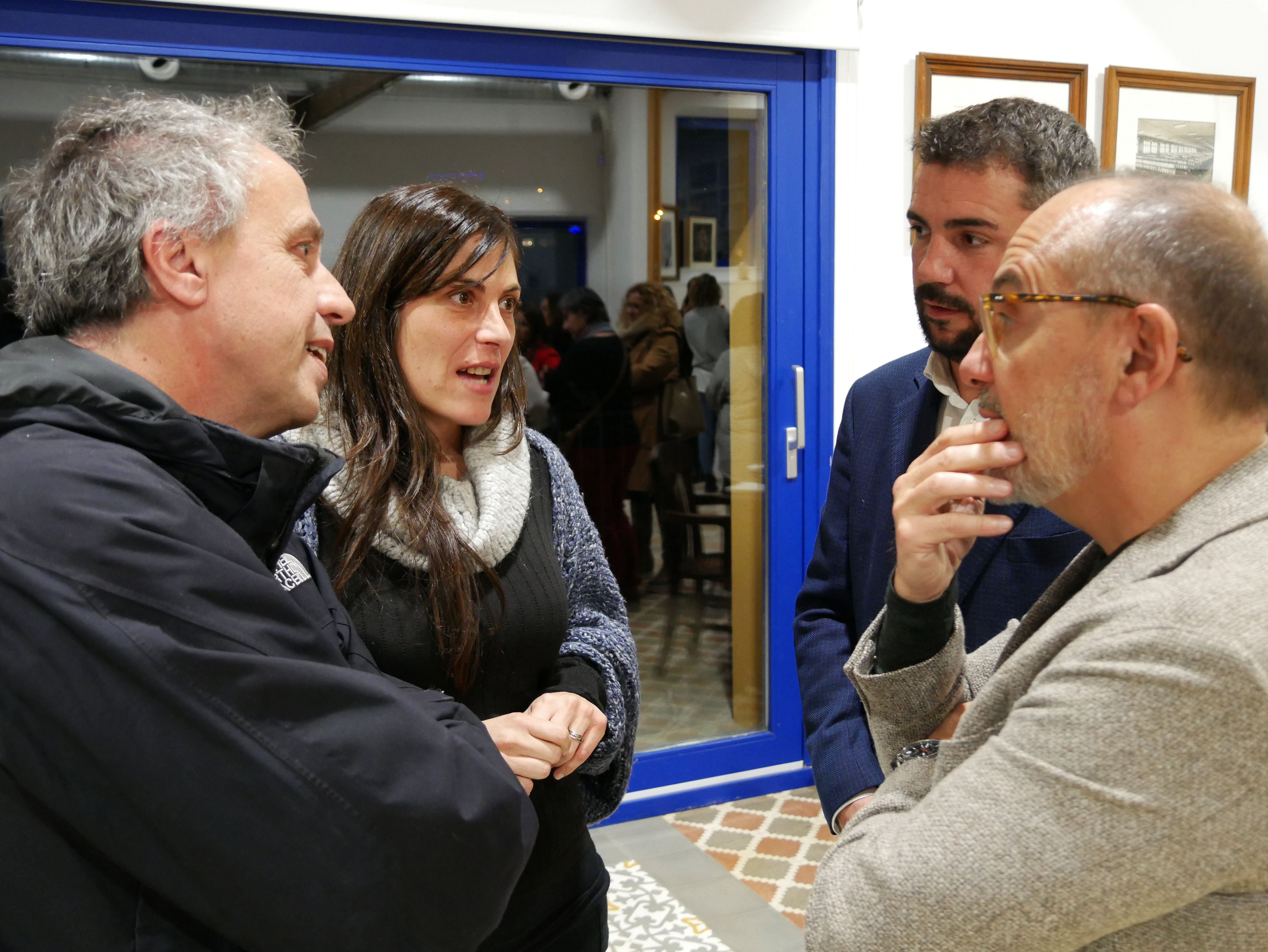 Visita del conseller de Drets Socials, Carles Campuzano, a Roda de Ter