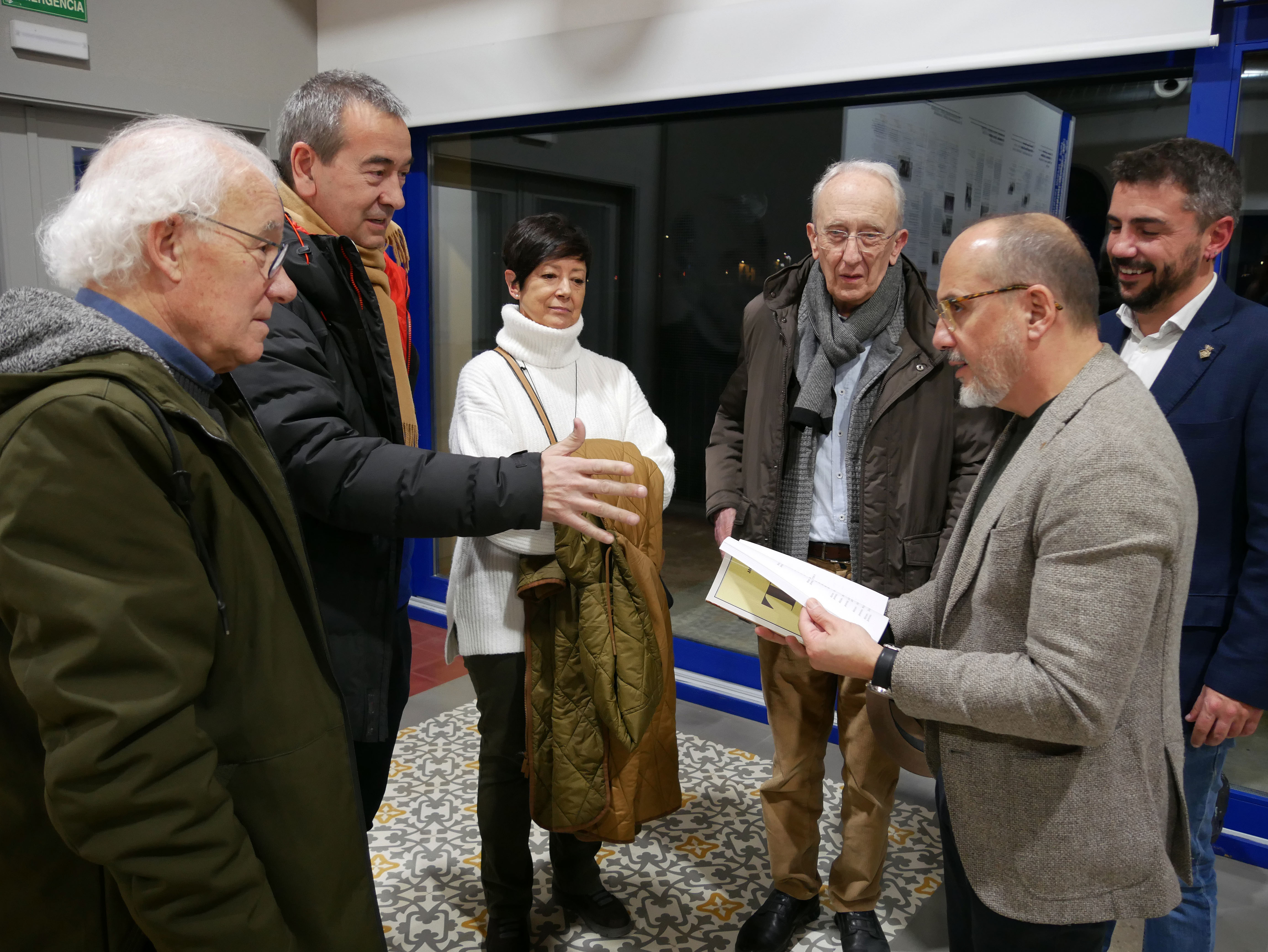 Visita del conseller de Drets Socials, Carles Campuzano, a Roda de Ter